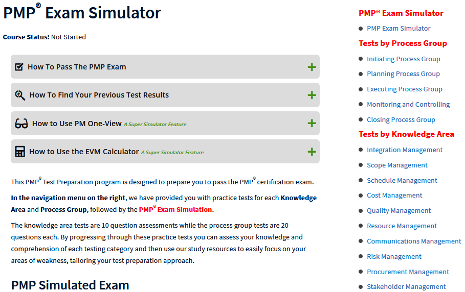 PMP Exam Super Simulator by PM Master Prep [Review] PM DRILL